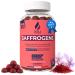 GENE & GOOD SaffroGene B6 Saffron Erasers - Relieve Stress Sleep Mood Concentration PMS & Menopause - 60 Vegan Red Fruit Gummies - Fo