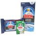 Toilet Cleaner Duck Bundle With Duck Toilet Fresh Brush Starter Kit 1 Handle & 4 Refills Duck Fresh Brush Refills 12pads And Duck Toilet Pine Fresh 3 Strips - Bathroom Cleaner Disposable Toilet Brush