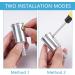 WWYICHEN 1 Inch Metal Pole Threaded Tip Replacement Kit - Set of 2 Pieces - Buy Online on GoSupps.com