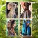 Kraler 22 Thin Ombre Dreadlock Extensions Synthetic Crochet Braided Hair Backcombed Extensions 22 Inch (10 Strands) 1B/Honey Blonde - Pack of 10 Strands - Buy Online on GoSupps.com