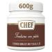 CHEF Bonded Veal Brown - Meat Funds In Dough - Funds, Sauces - 600g Pot for 6L to 12L of Funds