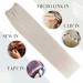 Vivien 24 Inch Blonde Weft Human Hair Extensions #1000 White Blonde - 100g Sew in Hair Extension for Long Soft Hair - Buy Online on GoSupps.com