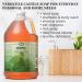 Carolina Peppermint Castile Liquid Soap 1 Gallon - Vegan & Organic Body Wash with Skin-Softening Olive Oil - Pure Peppermint Castile Soap for a Refreshing Cleanse - Buy Online on GoSupps.com