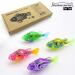Interactive Swimming Robot Fish Toy for Cat with LED Light (4 pcs) BlackHole Litter Mat Cat & Dog Toy to Stimulate Your Cat's Hunter Instincts - Buy Online on GoSupps.com