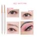 Double Ended Highlighter and Eye Makeup Pen - Glitter & Matte Nude Eyeliner, Eyeshadow, and Liquid Contour Liner - 2 in 1 Multi-Functional Long Lasting Makeup Stick - Silkworm Pencil (01, 03, 04) - Buy Online on GoSupps.com