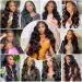 13X4 Frontal Hd Lace Frontal Closure Human Hair Body Wave Only Ear To Ear Closure Free Part Pre Plucked With Baby Hair 150% Density 12A Virgin Natural Black (20Inch 13X4 Body Wave Frontal) 20 inch 13X4BW-Natural Color - Buy Online on GoSupps.com