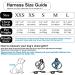 Suredoo Reflective Dog Harness & Leash Set for Small Pets - Anti-Train Design Blue Wave XS - Buy Online on GoSupps.com