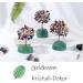 Xiannvxi Crystal Tree of Life Decoration | Feng Shui Colorful Chakra Bonsai with Natural Gemstones & Clear Quartz - Spiritual Home Decor - Buy Online on GoSupps.com