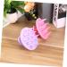 Magiclulu 6 STK Hair Massage Brushes - Silicone Shampoo Scalp Comb for Deep Cleaning & Meridian Therapy (3 Pieces) - Perfect for Hair & Skin Care - Buy Online on GoSupps.com