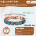EnerCoppeX Copper Magnetic Bracelet for Women - Turquoise Jewelry with 3500 Gauss Magnet (COB-0171) - Buy Online on GoSupps.com