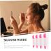 80 Pcs Lip Mask Brush Set - Exfoliating Lip Brush & Lipstick Applicator Wands | Housoutil Girls Accessories | Ideal for Face Masks & Eye Cream - Assorted Colors - Buy Online on GoSupps.com