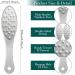Professional Stainless Steel Foot File & Callus Remover | Double-Sided Pedicure Tools for Wet & Dry Skin - Best Foot Care Scraper - Buy Online on GoSupps.com