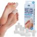 Dr. Frederick's Original Soft Gel Toe Protectors for Men & Women - 12 Pieces - Toe Caps for Foot Pain Relief - Flexible Cushions - Toe Sleeves for Ingrown Toenails, Corns, Calluses, Blisters - Large Large (12 Count)