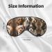 SSIMOO Double-Sided Eye Mask for Dogs | Soft Light Blocking & Sleep Enhancing | International Shipping Available - Buy Online on GoSupps.com