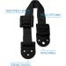 Boxiki Kids Heavy Duty Anti-Tip Furniture Straps - Set of 4, Adjustable TV Wall Anchor and Earthquake Restraint Straps for Child Safety (Black) - 2 Pairs - Buy Online on GoSupps.com