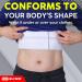 BLITZU Broken Rib Brace & Chest Binder - Post-Surgery Support for Cracked Fractured Ribs | Compression & Pain Relief - Regular Size - Buy Online on GoSupps.com