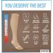 Sparthos Compression Socks 20-30mmHg for Sport, Running, Travel, Medical Support, Pregnancy, Nurses - Dr Soothers Ankle Brace for Plantar Fasciitis - Beige-LXL Large/X-Large (1 Pair) - Buy Online on GoSupps.com