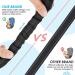 Lukovee Reflective Double Car Seatbelt for 2 Dogs | Adjustable Anti-Shock Bungee Buffer | Safety Travel Belt for Medium Dogs | Black - Buy Online on GoSupps.com