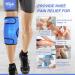 Hilph Cooling Cuff for Knee Pain Relief | Cold & Warm Compress for Arthritis Swelling & Recovery | Large Cooling Pack for Knee Replacement & Bruises - International Shipping Available - Buy Online on GoSupps.com