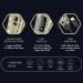 VGR Professional Hair Clipper for Men | Cordless T-Blade Trimmer & Grooming Kit | Rechargeable with LED Display - Buy Online on GoSupps.com