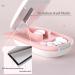White Small Pill Cutter & Splitter - Precision Cutting for Tiny Pills Vitamins & Tablets | Portable Pill Crusher for Travel - Buy Online on GoSupps.com
