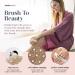 MainBasics Dry Body Brush - Exfoliating Body Scrubber with Boar Bristles for Skin Exfoliation, Circulation Boost, Cellulite Treatment, and Lymphatic Drainage - Buy Online on GoSupps.com