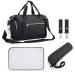 S-ZONE Upgrade Baby Nappy Changing Bag Large Capacity & Multi-Functional Baby Diaper Changing Bag for Mum and Dad (Black)