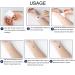Dopetattoo Water Dragon Temporary Tattoo - 6 Sheets Dragon in Watercolor Style, White Neck Arm Chest Tattoo for Adults, 3.7 X 3.7 Inch - Buy Online on GoSupps.com