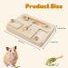 Autumn 6-in-1 Guinea Pig Wooden Toy Set | Hamster & Small Animal Activity Toys for Chinchillas Mice & Dwarf Hamsters - Buy Online on GoSupps.com