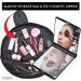 Glamza Black Make-Up Bag with Cord | Versatile Cosmetic Storage Organizer for Women & Girls | Transform from Flat to Structured in Seconds - Buy Online on GoSupps.com