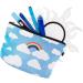 PREMYO Small Cosmetic Bag - Stylish Makeup & Pencil Case for Women - Rainbow Design - Buy Online on GoSupps.com