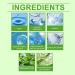 Aloe Vera Mint Toothpaste Cleans Tooth Surfaces Reduces Plaque Buildup Keeps Breath Fresh and Leaves Teeth Sparkling Clean(1pcs) 1 Count (Pack of 1) - Buy Online on GoSupps.com