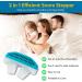 2-in-1 Blue Snoring Stopper: Anti Snoring Nose Clip & Air Purifier | Stop Snoring, Improve Sleep Quality | Men & Women - Buy Online on GoSupps.com