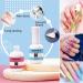 2 in 1 Dip Powder Base Top Coat with Activator Dip Powder Liquids Set for Dipping Powder Starter Kit Dry Fast Easy to Apply and No UV LED Needed (2x15ml) - Buy Online on GoSupps.com