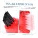 Minkissy 16-Piece Prothesis Toothbrush Set | Mini Travel Soft Double Micro Hand Brushes | Portable Household Cleaning Tools | 4 Color Options - Buy Online on GoSupps.com