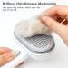 Aumuca Cat Grooming Brush for Shedding - Long/Short Haired Indoor Cats - Removes Mats, Tangles, Loose Fur - White - Buy Online on GoSupps.com