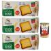 Gentilini - Biscottate Tostate - Thick roasted biscottate - Pastry with less sugar - 100% Italian product - 3 x 175 g + gourmet Italian polpa 400 g