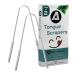 Buy Tongue Cleaner - 100% Stainless Steel Tongue Scraper for Bad Breath Hygiene & Oral Care - Pack of 2 with Travel Case - Buy Online on GoSupps.com
