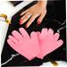 Beavorty 2 Pairs Moisturizing Gloves Lotion Mittens Gloves for Dry Hand Dry Hand Gloves Hand Gloves Moisturizing Overnight Silicone Gloves Pink Heel Miss Moisturizing Socks - Buy Online on GoSupps.com