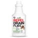 Covington Drain Fly Repellent Drain Fly Treatment Eliminates Drain Flies for Kitchen and Bathroom Sinks Say Bye to Pesky Drain Flies