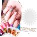minkissy 2 Sets Nail Art Display Wheel Nail Color Show Card Nail Gel Color Card Nail Wheel Nail Display Wheel Manicure Color Card Nail Gel Polish Nail Art Display Board Nail Polish - Buy Online on GoSupps.com