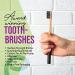 Buy Ecoslurps 12-Pack Biodegradable Bamboo Toothbrushes - Eco-Friendly Multi-Colored Adult Toothbrushes for Sustainable Oral Care - Buy Online on GoSupps.com