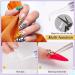 Saviland 40PCS Acrylic Nail Glue | Professional Strong Adhesive for Press On Nails | Long Lasting Stick On Nail Tips Glue - 0.07oz/pc - Buy Online on GoSupps.com