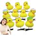 Yellow Duck Hair Clips | 10 Duck Hair Clips For Kids | Cute And Soft Animal Hair Clips Yellow Duck Fun Hair Accessories Hair Pins For Kids Women Hat style - Buy Online on GoSupps.com