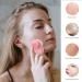 3PCS Facial Cleansing Brushes - 2 in 1 Silicone Scrubber & Soft Bristle Brush Set for Deep Skin Cleansing - Black, Pink, Green - Buy Online on GoSupps.com