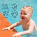 Waterproof Baby Shower Ear Covers - 50PCS Silicone Ear Protectors for Swimming & Bathing - Buy Online on GoSupps.com