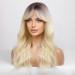 HAIRCUBE Blonde Curly Wig with Fringe for Daily Use or Cosplay - Synthetic Hair (M) - Buy Online on GoSupps.com