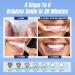 Teeth Whitening Strips - Enamel-Safe Dental Kit for Brighter Smile - 42 Fast Stain Remover Strips - Vegan & Non-Alcoholic - Buy Online on GoSupps.com