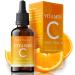 Pure Vitamin C Facial Serum Anti Aging Face & Eye Serum Hydrating Reduce Dark Spots Fine Lines Wrinkles and Sun Damage Brightening Serum for Glowing Skin