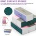 Ahier Professional Nail Files and Buffer Kit - 10 PCS, Rectangular Art Care Buffer Blocks & Double-sided Nail File Blocks for Salon Nail Art - Ten Colors - Buy Online on GoSupps.com